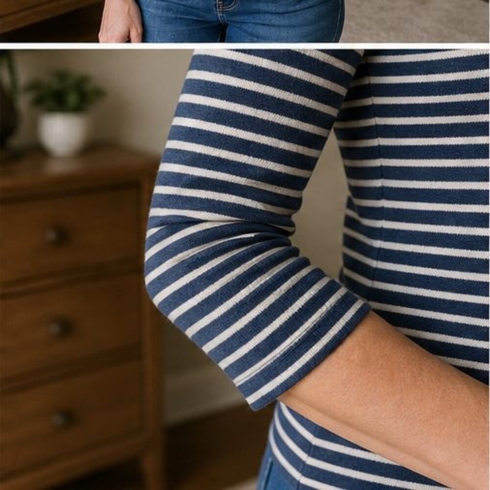 Rust Tunic Blouse - Picture 5 of 6